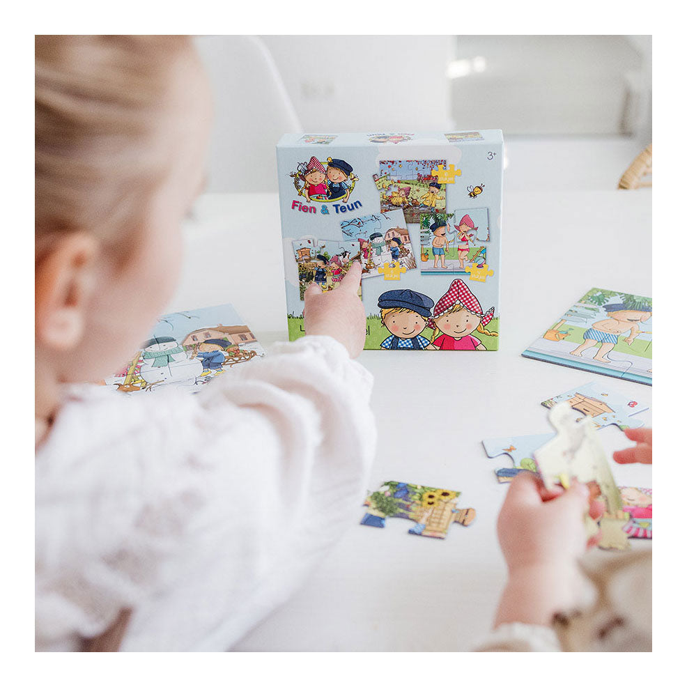 Fien Teun Puzzel 4in1