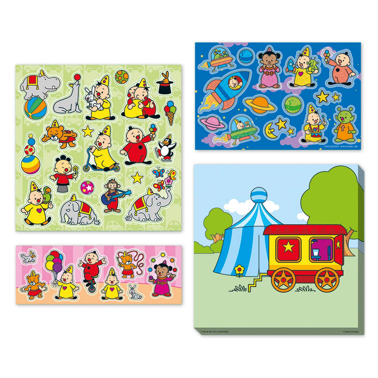 Bumba Stickerset