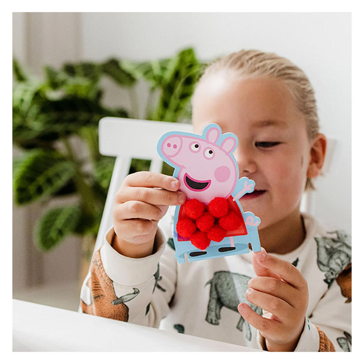 Peppa Pig Pompom Plakken