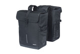 Basil tas move dubbel zwart | 30l