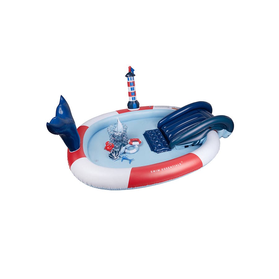 Ocean stripes | meerkleurig speelzwembad