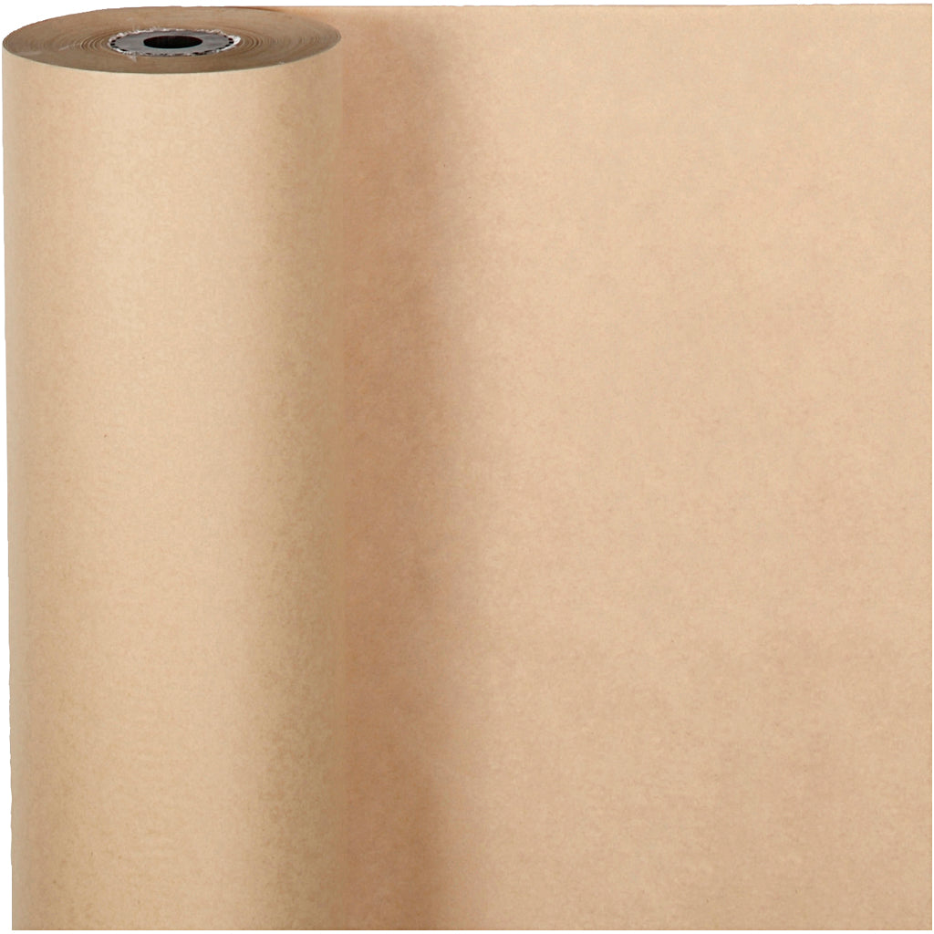 Vivi gade cadeaupapier, b: 50 cm, 60 gr, beige, 100 m 1 rol