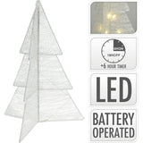 Boom vouwbaar met led 50 cm wit