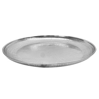 Geen merk ijzerbord d40cm zilver