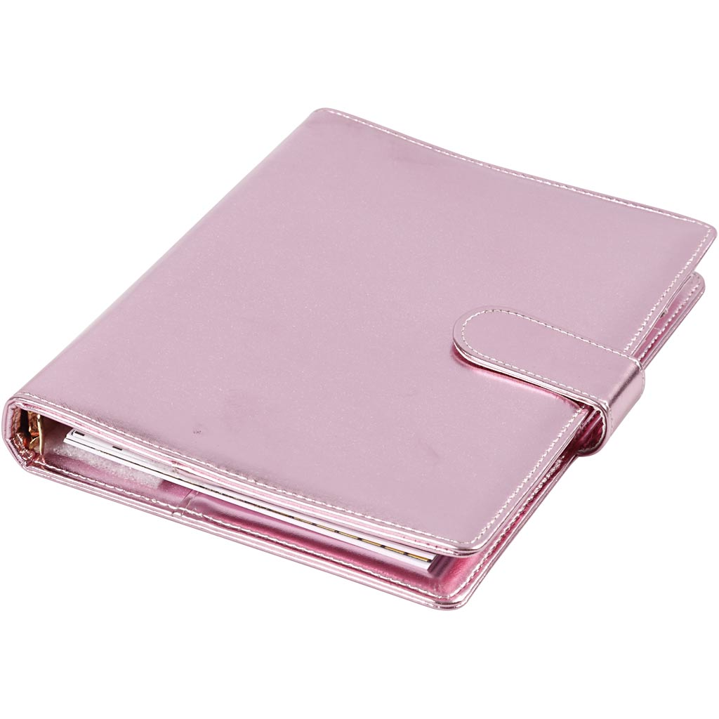 Creativ company planner bulletjournal, afm 19x23,5x4 cm, ringband, roze, 1 stuk