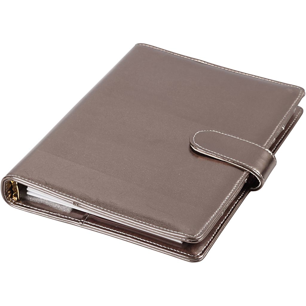 Creativ company planner bulletjournal, afm 19x23,5x4 cm, ringband, donker metallic grijs, 1 stuk