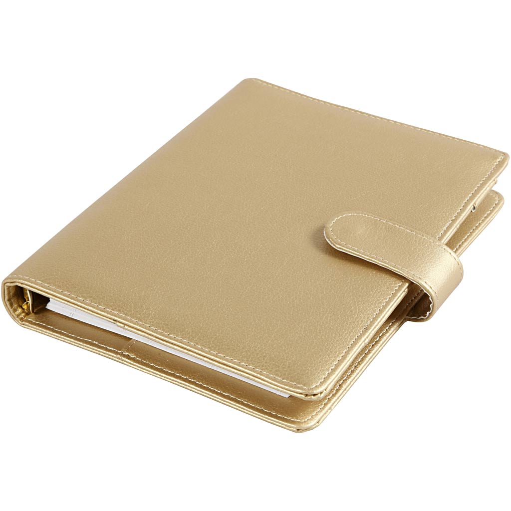 Creativ company planner bulletjournal, afm 19x23,5x4 cm, ringband, goud, 1 stuk