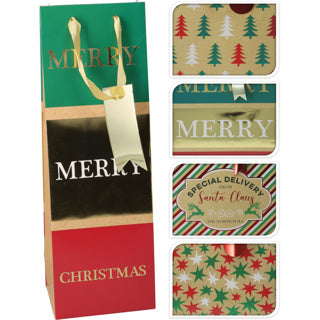 Geschenktas voor fles 4ass des