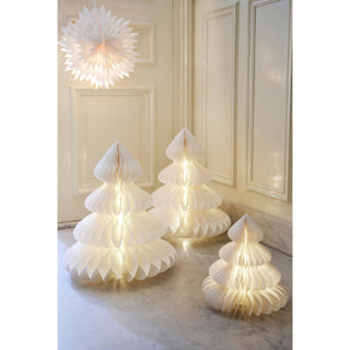 Kaemingk micro led boom papier steady binnen fsc mix 100% dia24cm x h.28cm