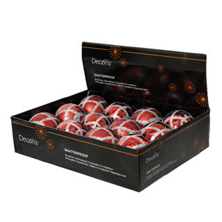 Kerstbal pp 2col assdia8cm
