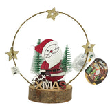 Kerst figuur op standaard led 4 assorti