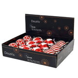 Kerstballen glas 4assdia8cm