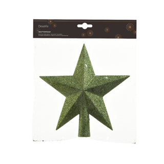 Kaemingk piek polystyreen glitterl.4.2cm x w.19cm x h.19cm