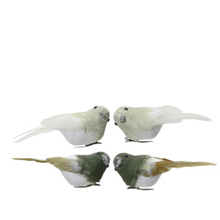 Kaemingk vogel foam op clip 2col assl.3.5cm x w.10cm x h.3.5cm