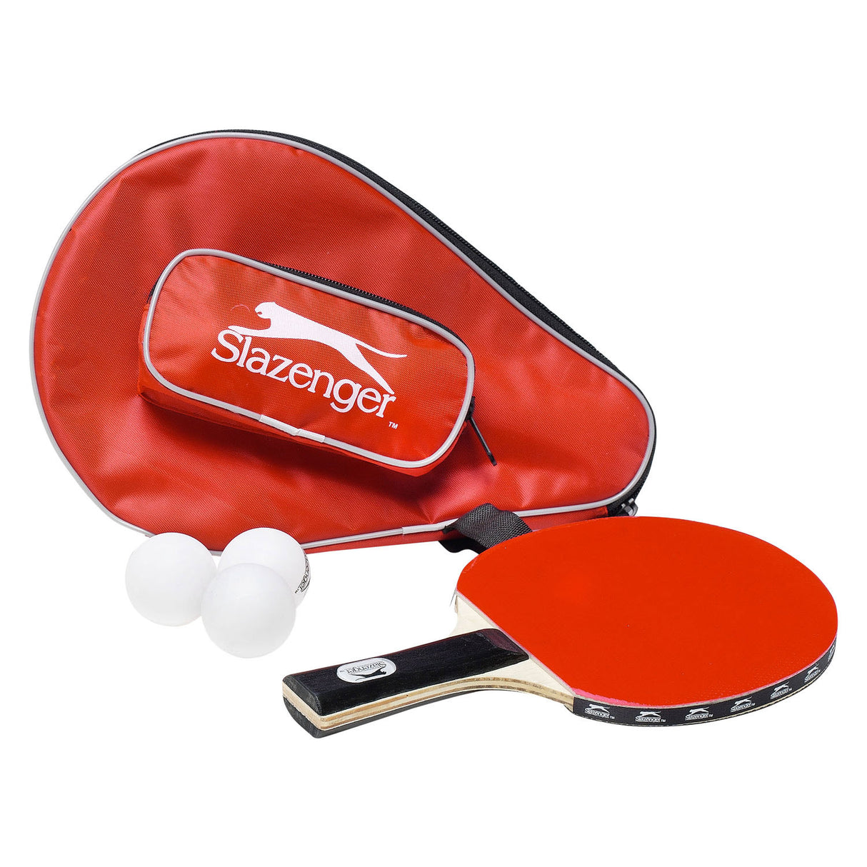 Slazenger tafeltennisbat ** met 3 balletjes