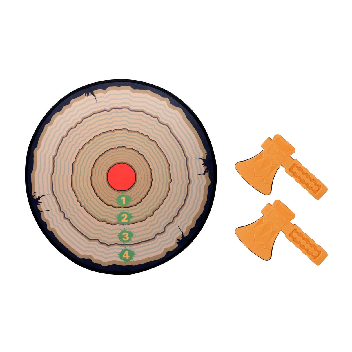 speelgoed bijl gooien met target, 3dlg.