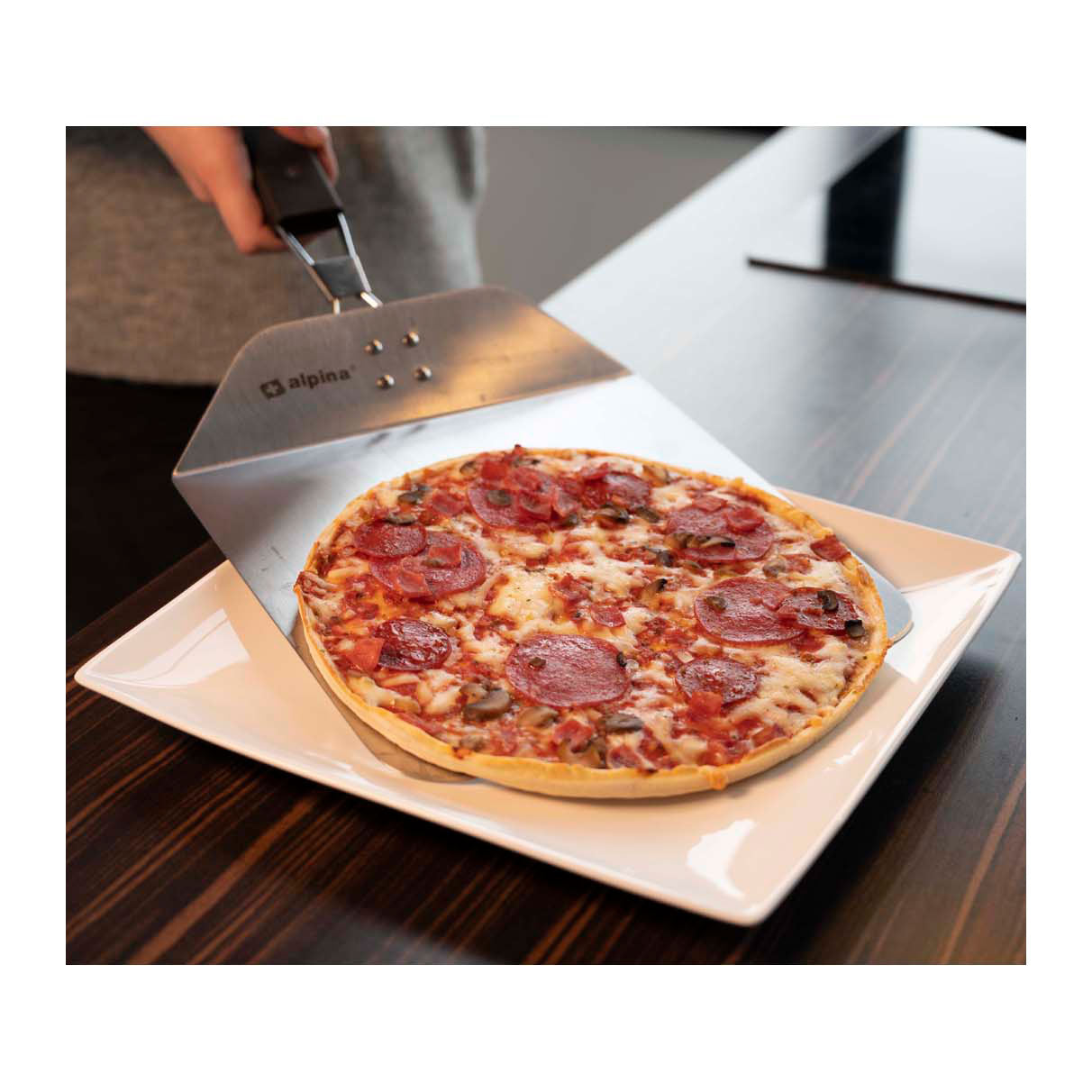 Pizzaschep inklapbaar