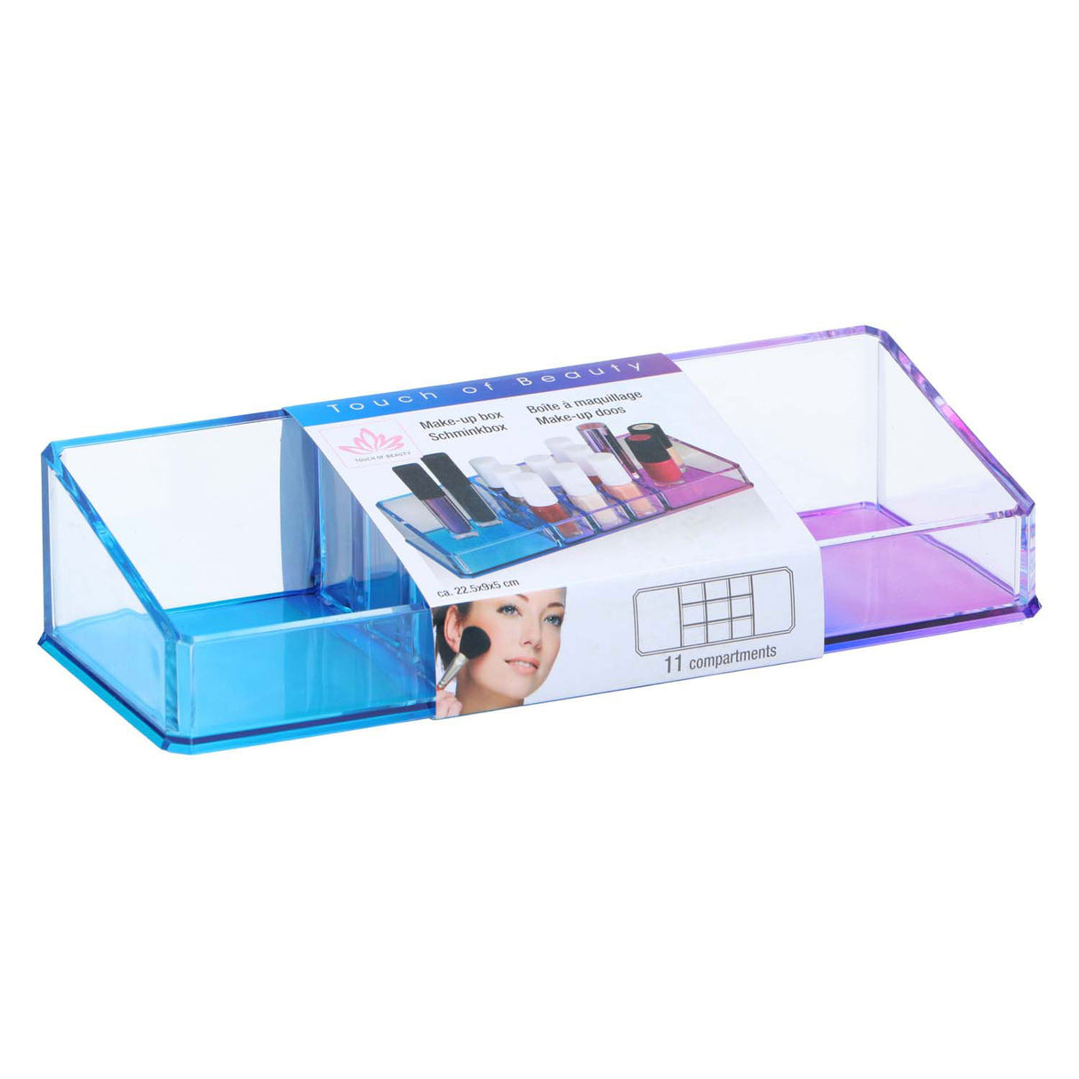 Make-up organizer 11 vakken