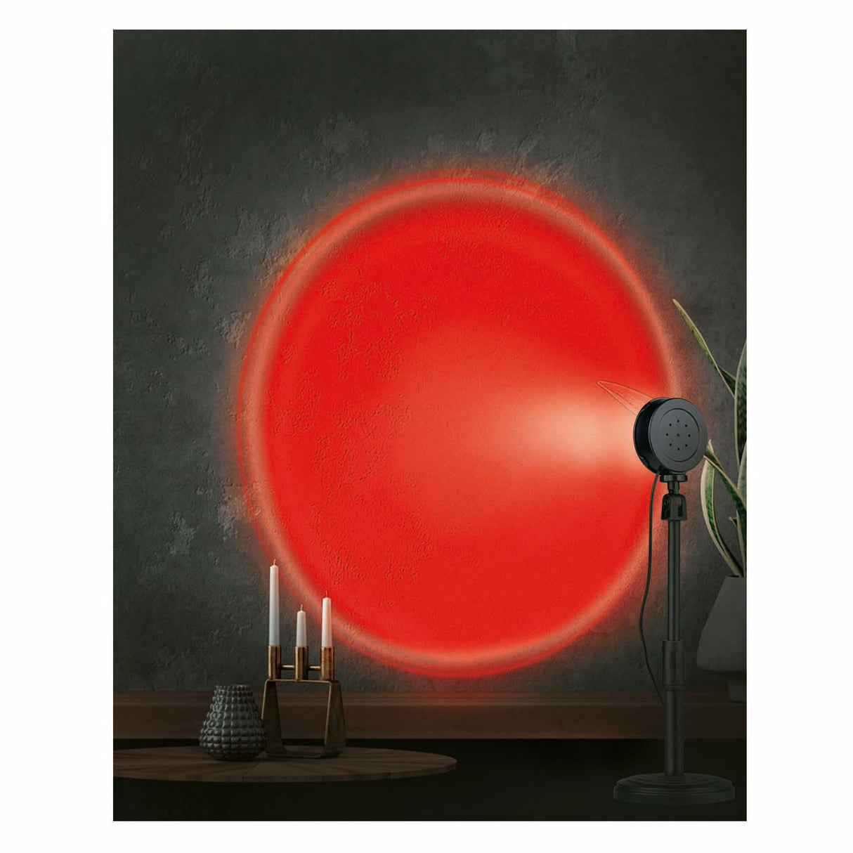 Projectielamp avondschemering