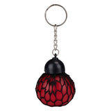 Sleutelhanger mesh squish bal