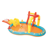 Bestway opblaasbaar speelcenter lil' champ, 435x213x117cm