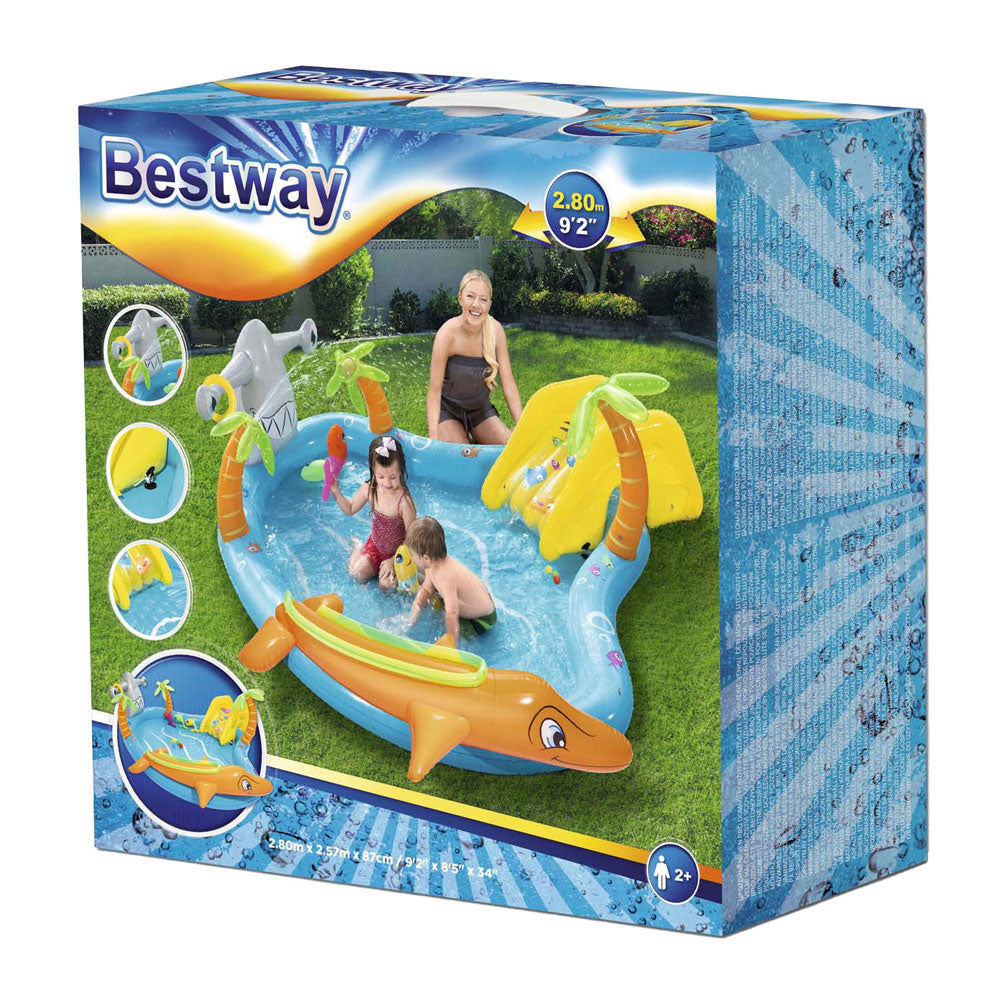 Bestway playcenter speel zwembad zee leven, 280cm