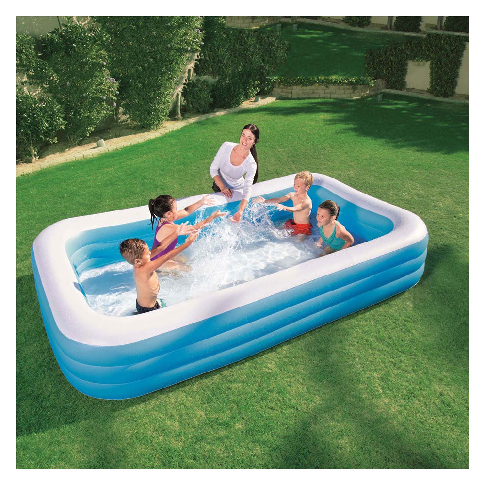 Bestway familiebad rechthoek blue deluxe 305cm
