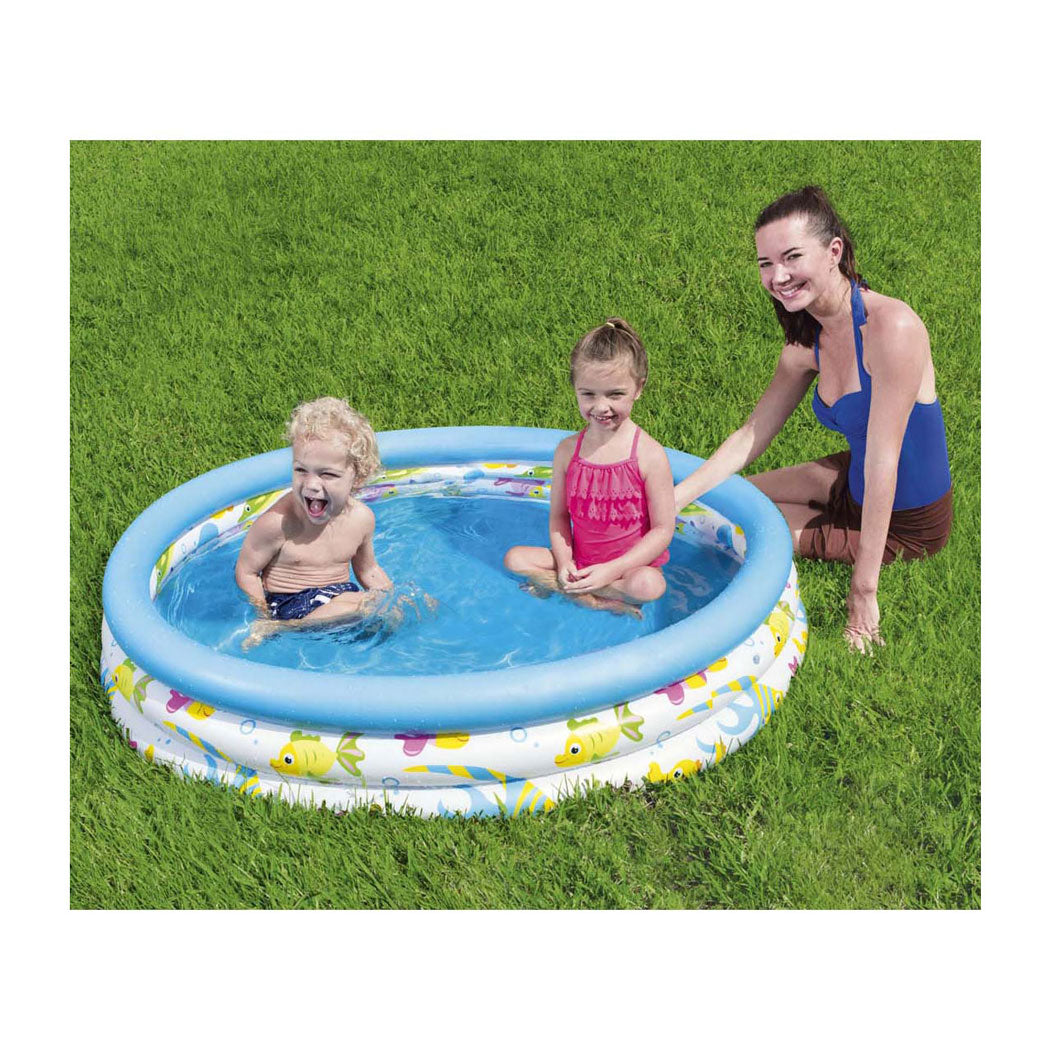 Bestway kinderbad rond coral reef crew play pool 122