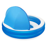 Bestway familiebad rond summer days met uv zonnescherm, 241cm