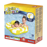 Bestway zwemzitje comfort plush wavy square, 1-2 jaar