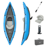 Bestway hydro force kajak cove champion x1 set opblaasbaar