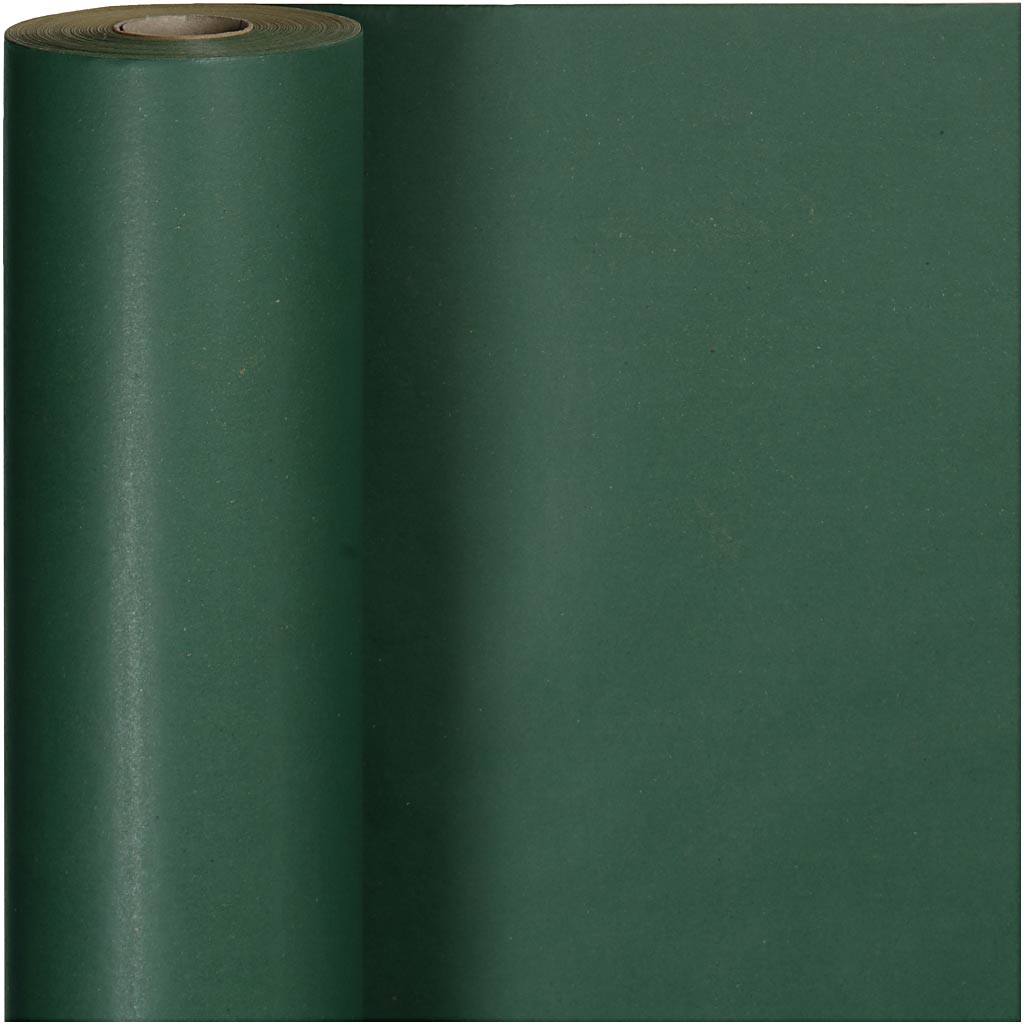 Vivi gade cadeaupapier, b: 50 cm, 60 gr, groen, 100 m 1 rol