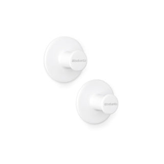 Brabantia renew handdoekhaakjes, set van 2 - white