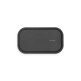 Brabantia mindset badkamer afvalbakje - dark grey