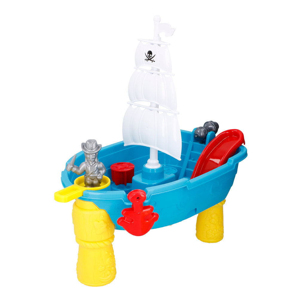 Zand - en watertafel piratenboot, 19dlg.