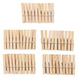 Houten wasknijpers, 100st.