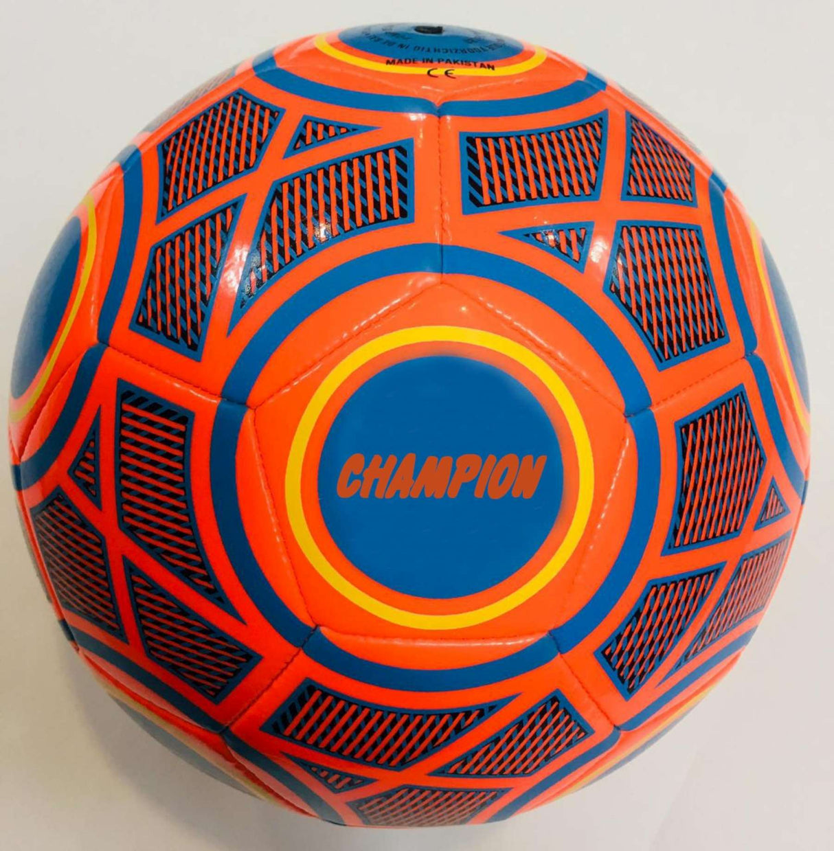E l sports voetbal champion - verschillende prints - 320 gram - maat 5