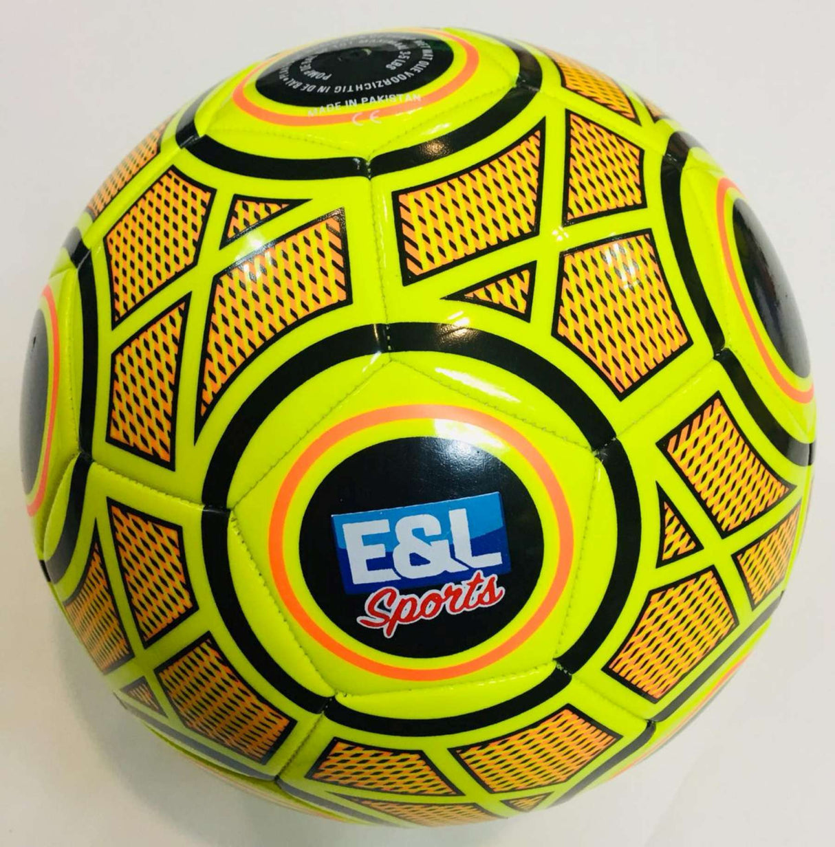 E l sports voetbal champion - verschillende prints - 320 gram - maat 5