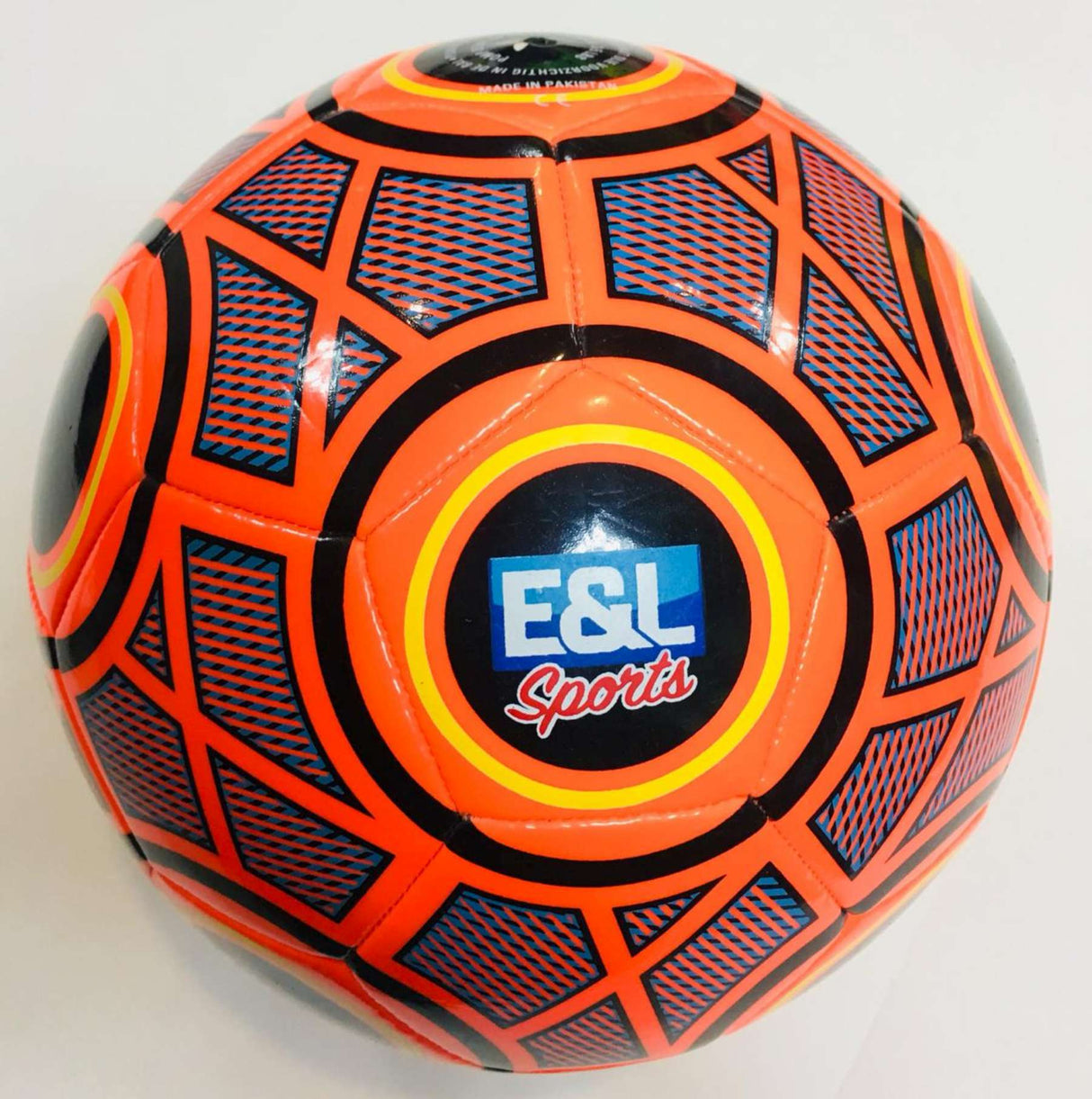 E l sports voetbal champion - verschillende prints - 320 gram - maat 5