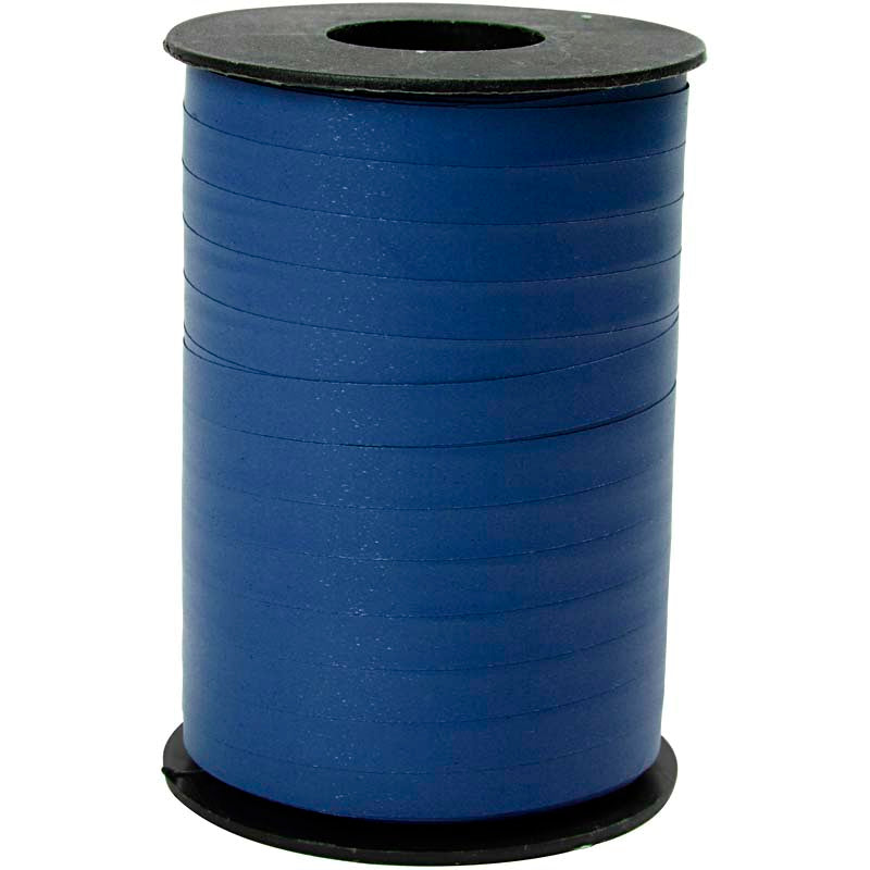 Creativ company cadeaulint, b: 10 mm, matt, blauw, 250 m 1 rol