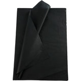 Creativ company tissuepapier, vel 50x70 cm, 17 gr, zwart, 10 vel 1 doos