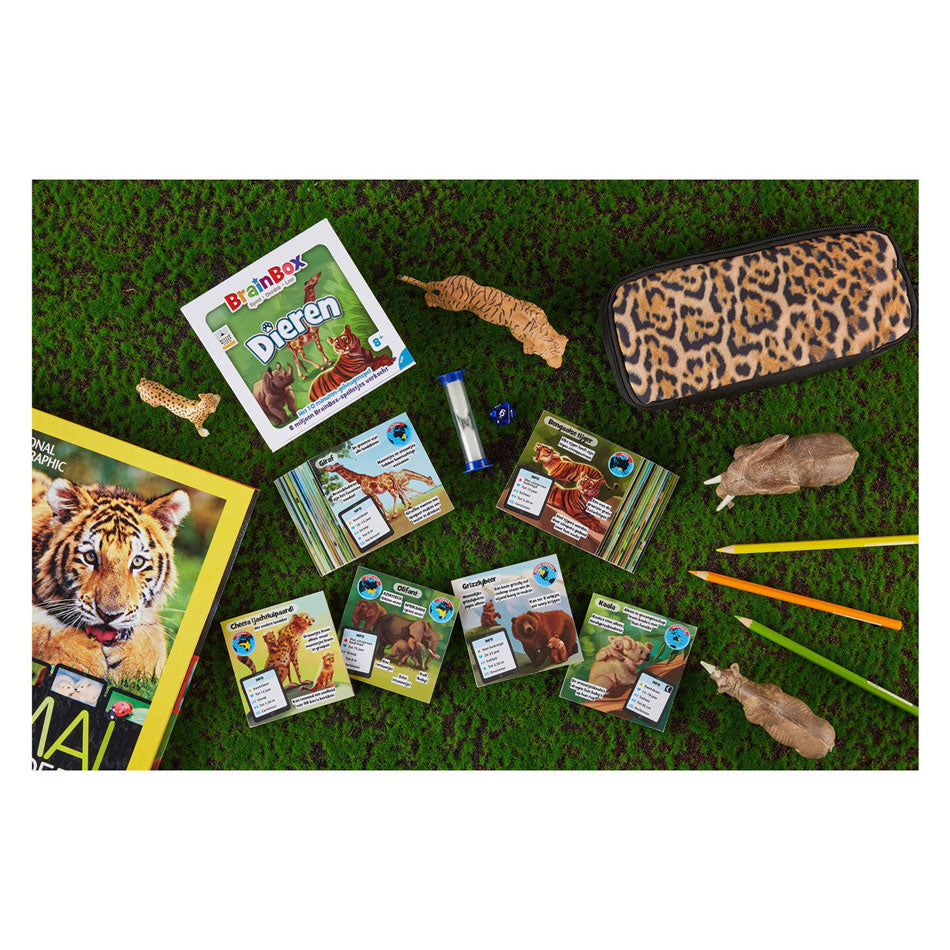 Asmodee spel brainbox dieren