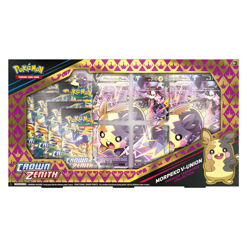 Asmodee tcg crown zenith morpeko v-union premium collection
