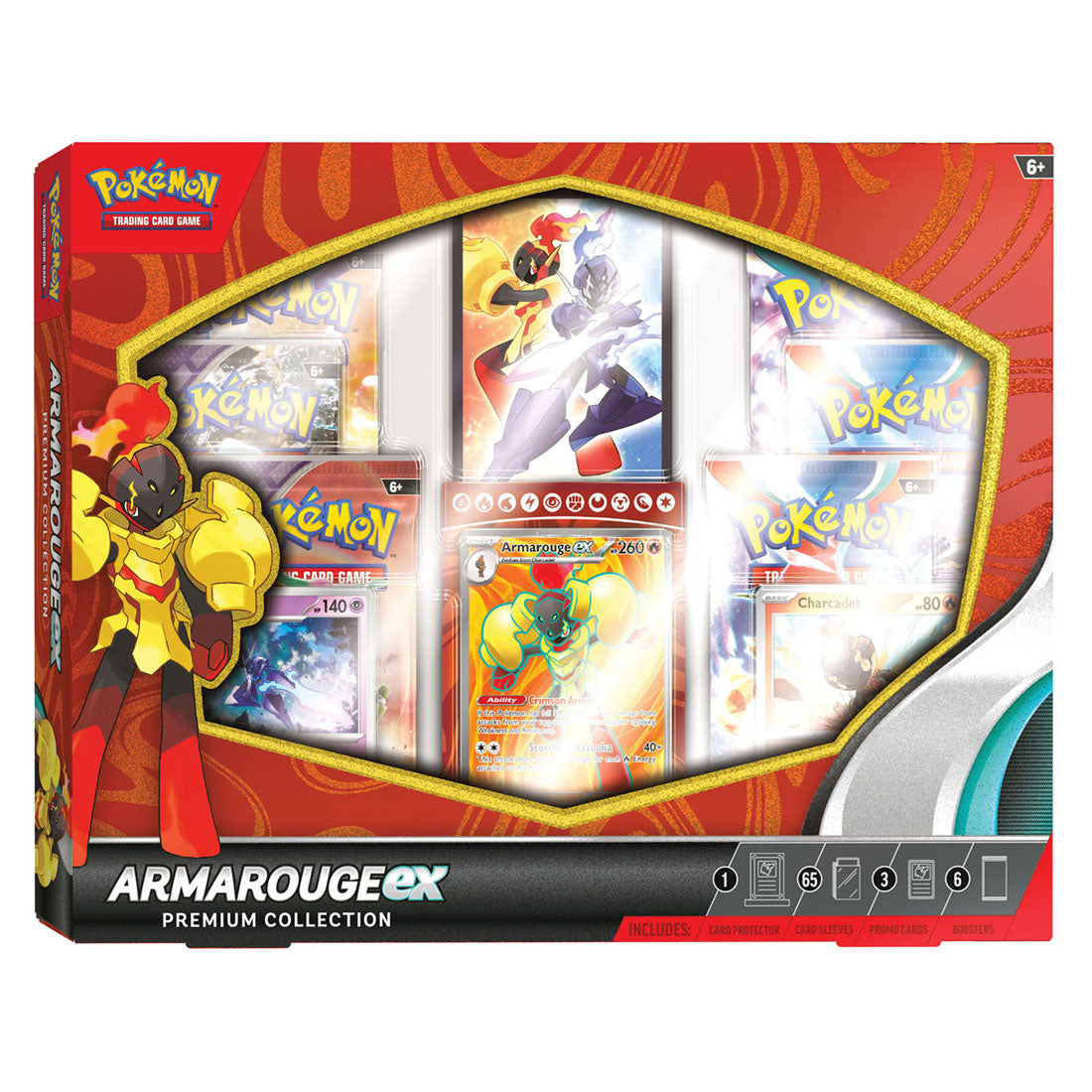 Asmodee pok tcg april ex premium collection - armarouge ex