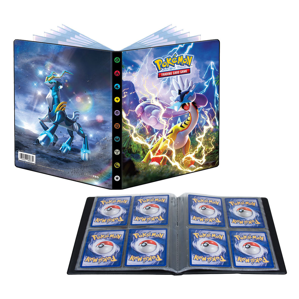 Asmodee pokémon portofolio sv05 temporal forces 4-pocket