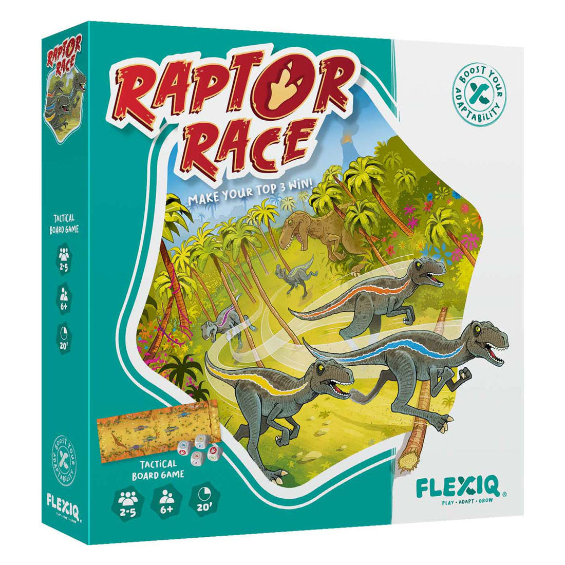 Asmodee raptor race tactisch bordspel