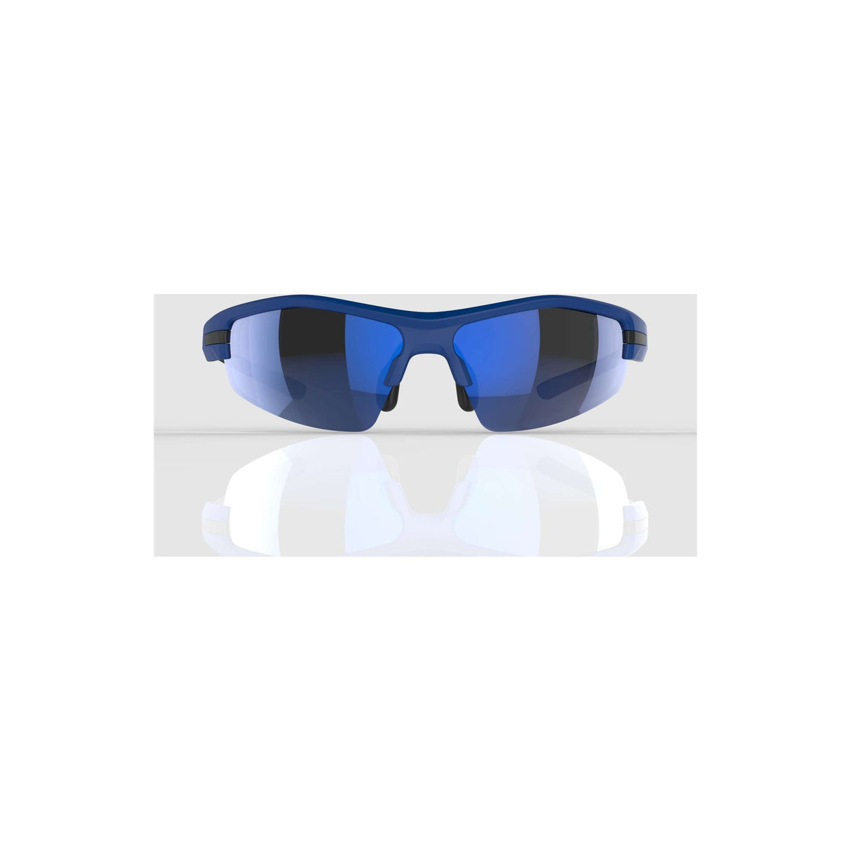 Mirage Zonnebril Sport met 3 paar lenzen blauw zwart