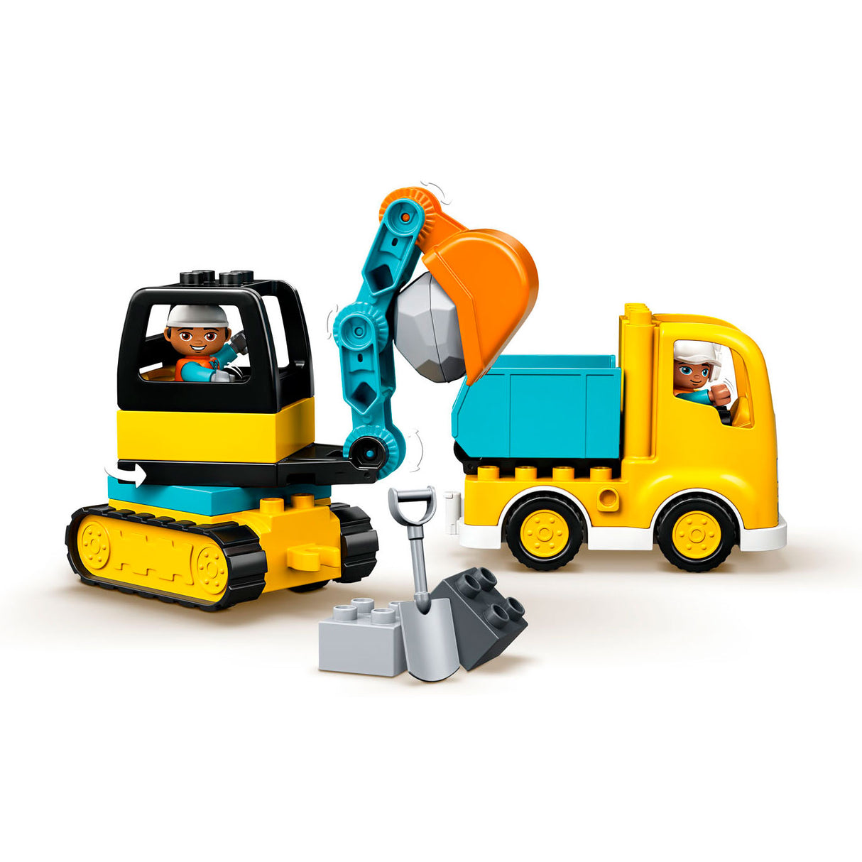 Lego duplo 10931 truck graafmachine met rupsbanden