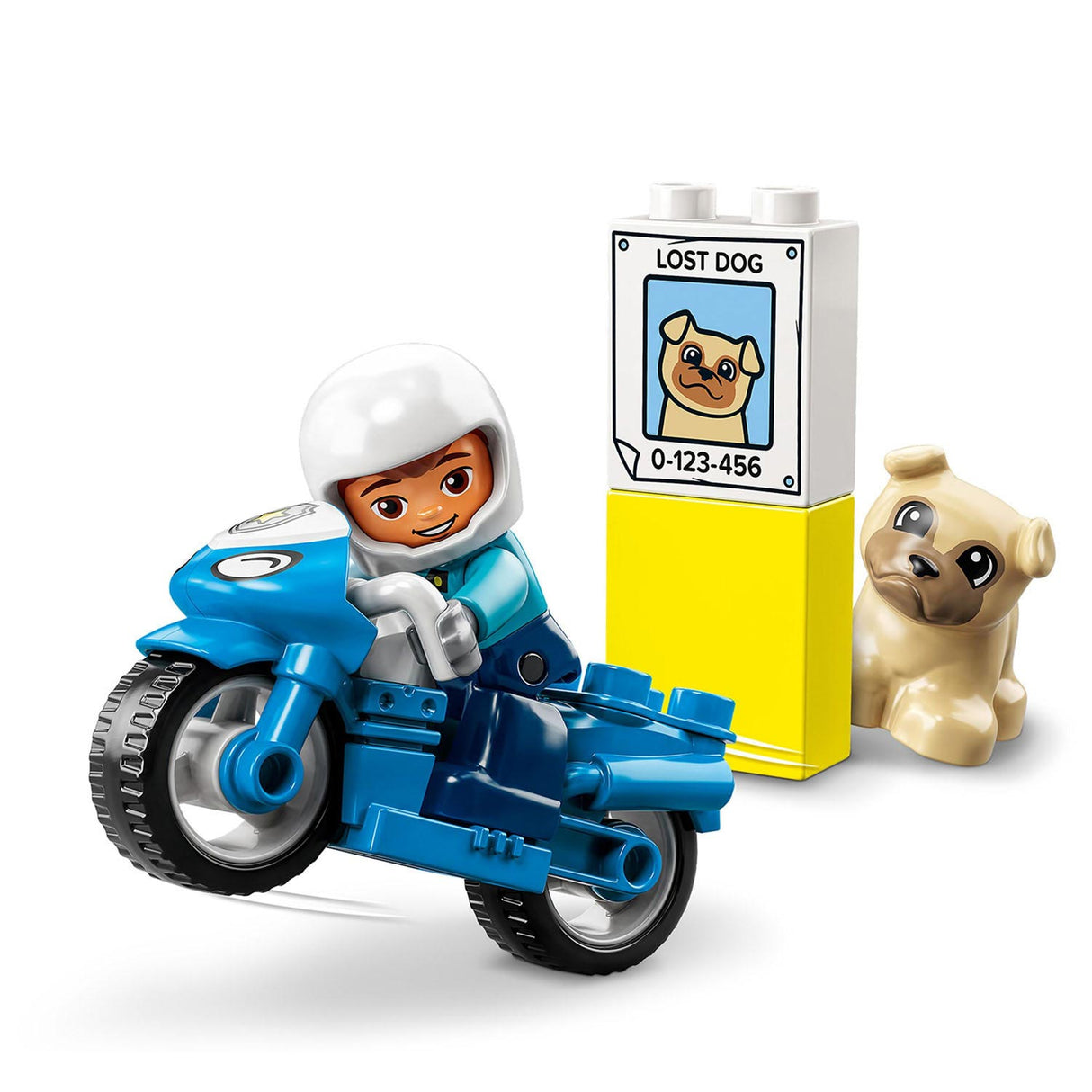 Lego duplo 10967 politiemotor