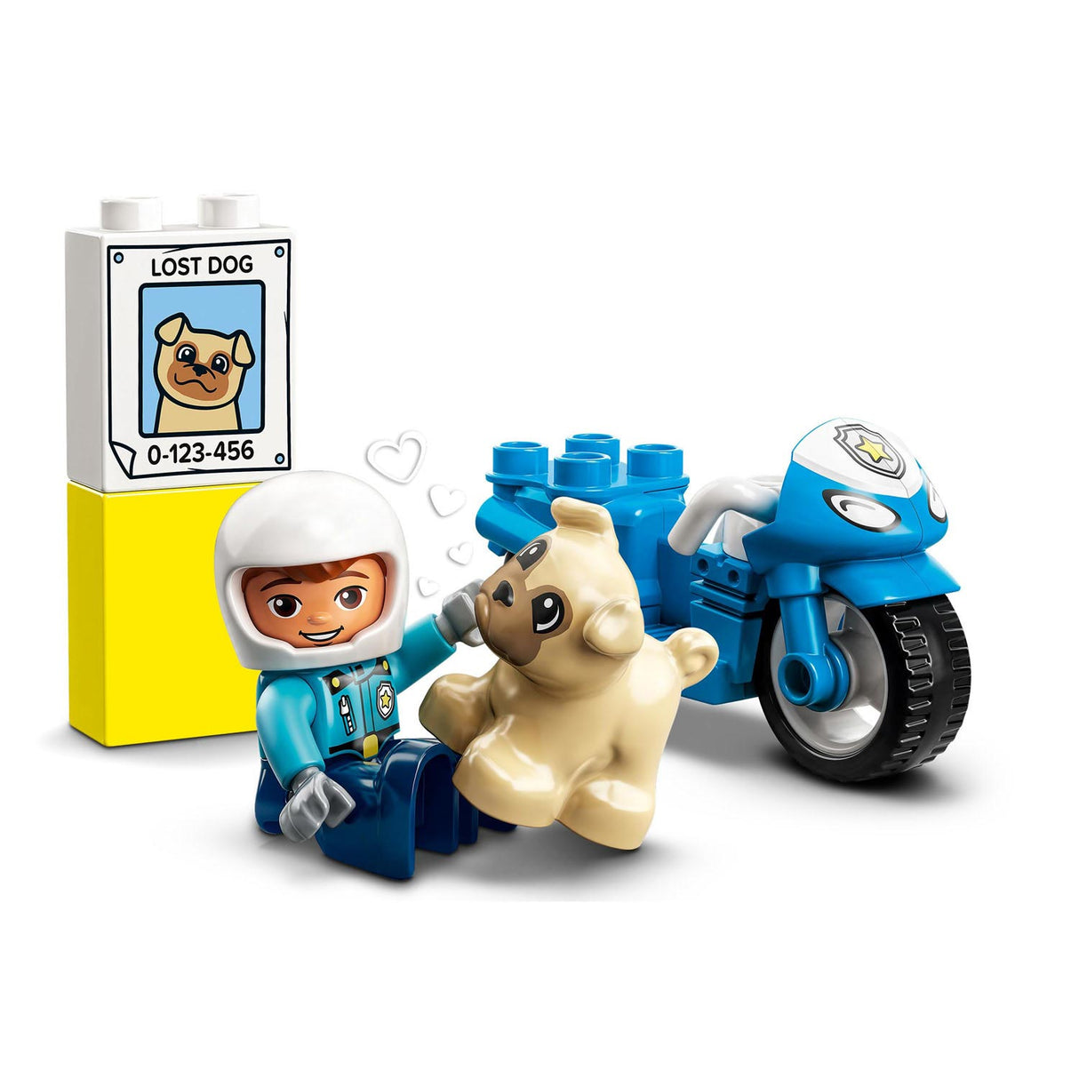 Lego duplo 10967 politiemotor
